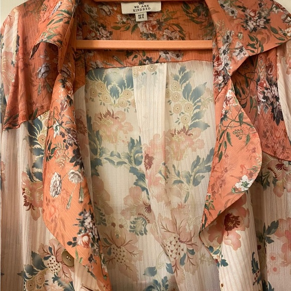 We Are Kindred Free People Destination Unknown Helene Patchwork Kimono Coat 6 - Picture 6 of 6